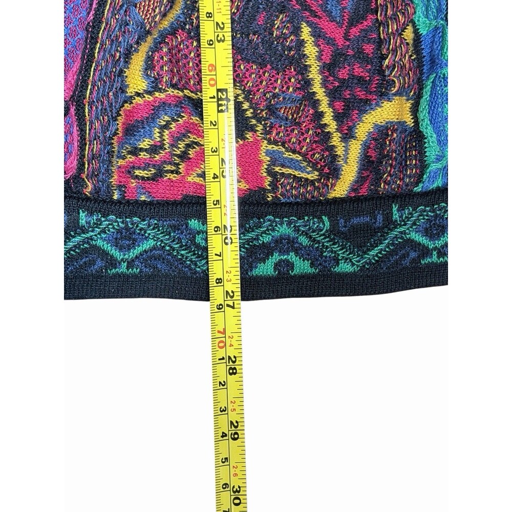 Rare Vintage COOGI Australia Zoo Animals Jungle 3D Knit Mercerized Cotton L - Picture 16 of 16